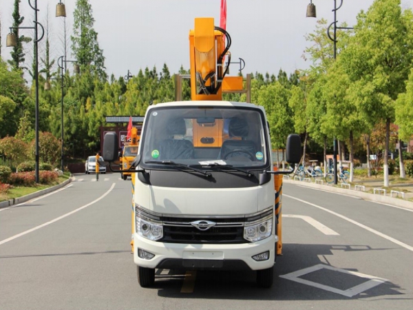 福田28米蓝牌直臂式高空作业车